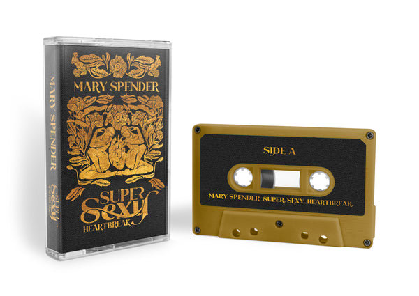 CASSETTE PRE-ORDER Super. Sexy. Heartbreak. by Mary Spender - Delivery by September 2024